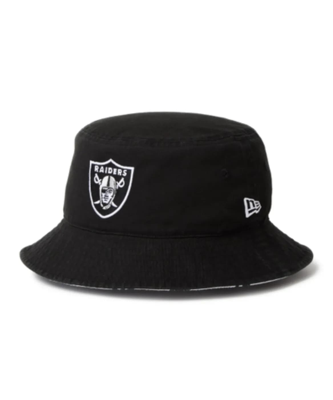 Chapéu Bucket Las Vegas Raiders NFL Preto New Era — Preto